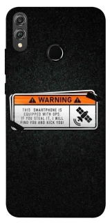 Чохол на Huawei Honor 8X Warning фото 1 з 1