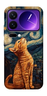 Чохол на Xiaomi 17 Pro Max van gogh cat фото 1 з 1