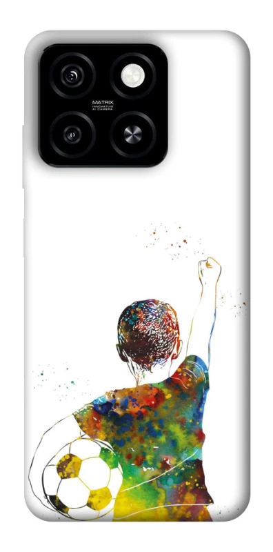 Чехол на ZTE Blade A55 4G Football Kids фото 1 из 1