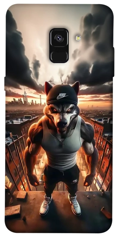 Чохол на Samsung A530 Galaxy A8 (2018) Вовк фото 1 з 1