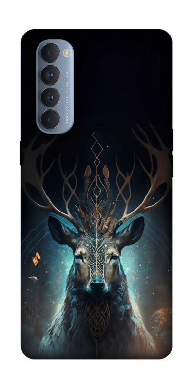 Чохол на Oppo Reno 4 Pro Скандинавський олень v2 фото 1 з 1