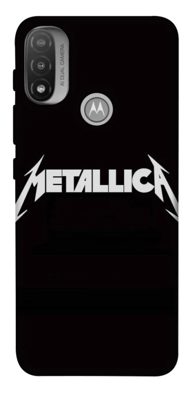 Чохол на Motorola Moto E20 Metallica logo фото 1 з 1