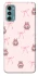 Чохол на Motorola Moto G60 Pink bows and Labubus фото 1 з 1
