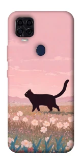 Чохол на ZTE Blade v2020 cat on a field фото 1 з 1