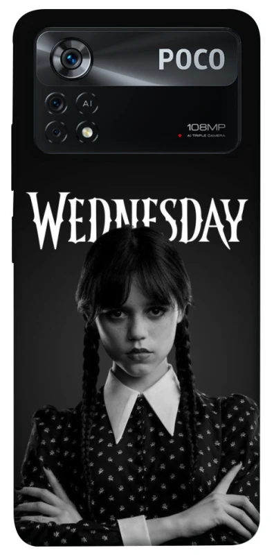 Чохол на Xiaomi Poco X4 Pro 5G Dark Mood Wednesday фото 1 з 1
