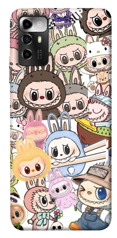 Чохол на ZTE Blade A72 All Labubus фото 1 з 1