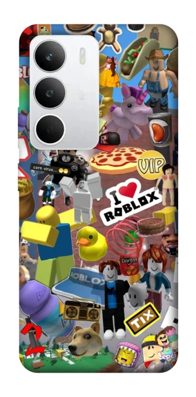 Чехол на Realme C71 Roblox collage ver.5 фото 1 из 1