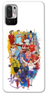 Чехол на Xiaomi Redmi Note 10 5G Football Abstract v2 фото 1 из 1