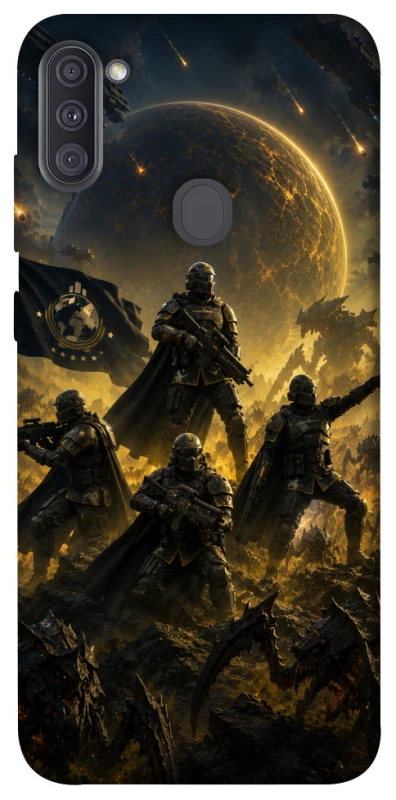 Чохол на Samsung Galaxy A11 HELLDIVERS ver.2 фото 1 з 1
