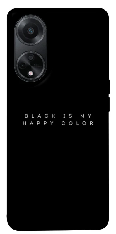 Чохол на Oppo A58 4G Black color фото 1 з 1