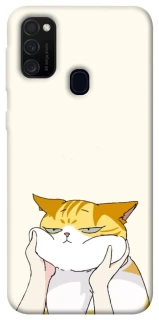 Чохол на Samsung Galaxy M21 Cat bun фото 1 Чохол на Samsung Galaxy M21 Cat bun фото 1 з 1