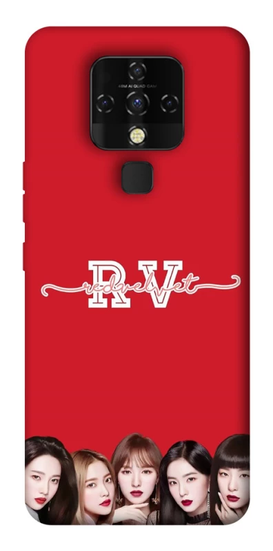 Чохол на TECNO Camon 16 SE RED VELVET v3 фото 1 з 1