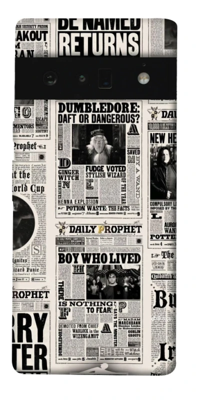 Чохол на Google Pixel 6 Pro Harry Potter newspaper фото 1 з 1