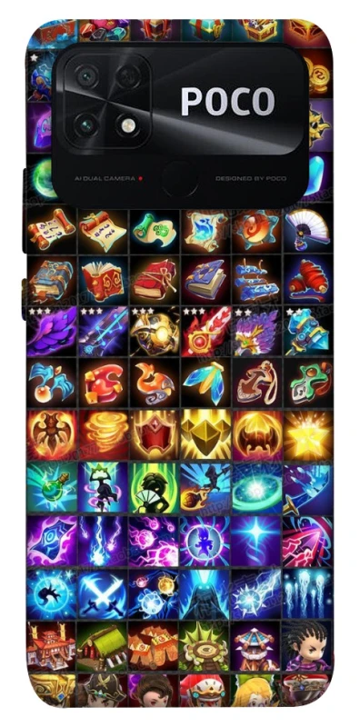 Чохол на Xiaomi Poco C40 Abilities menu ver.2 фото 1 з 1