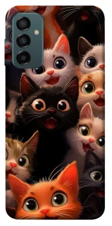 Чохол на Samsung Galaxy M13 4G happy cats фото 1 з 1