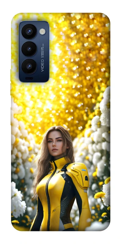 Чохол на TECNO Camon 18 Pro Cyber space girl ver.2 фото 1 з 1