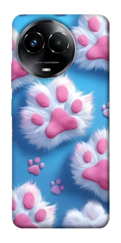Чохол на Realme C67 4G Cat paw фото 1 з 1