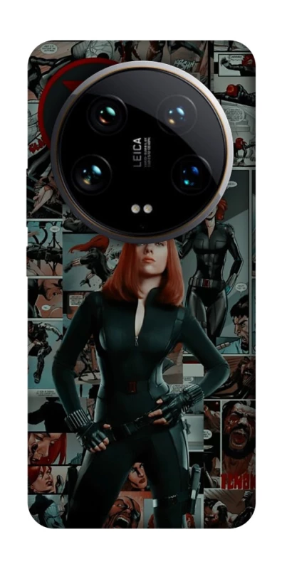 Чохол на Xiaomi 14 Ultra Black Widow фото 1 з 1