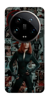 Чохол на Xiaomi 14 Ultra Black Widow фото 1 з 1