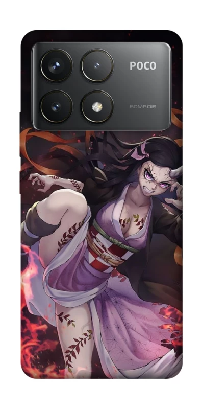 Чохол на Xiaomi Poco F6 Pro Nezuko v2 фото 1 з 1