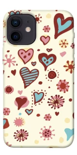 Чохол на Apple iPhone 12 mini (5.4") Pretty hearts фото 1 з 1