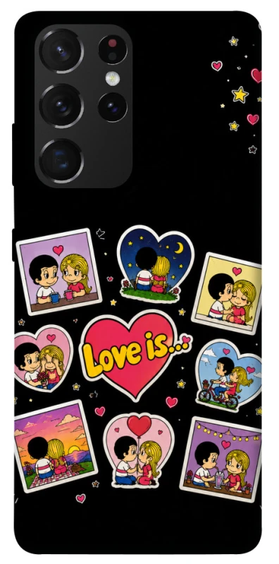 Чохол на Samsung Galaxy S21 Ultra Love is ver.2 фото 1 з 1