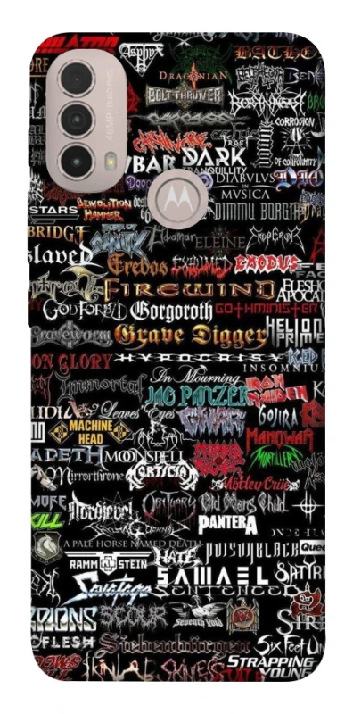 Чохол на Motorola Moto E40 My playlist ver.1 фото 1 з 1