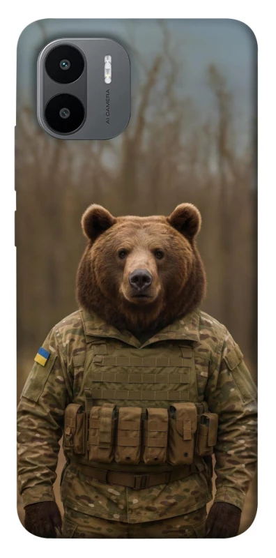 Чохол на Xiaomi Redmi A1 / A2 Ведмідь захисник фото 1 з 1