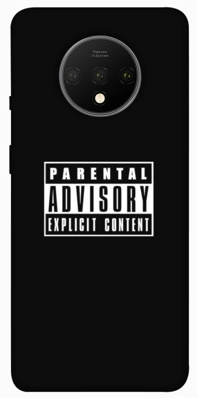 Чохол на OnePlus 7T Parental Advisory Label фото 1 з 1
