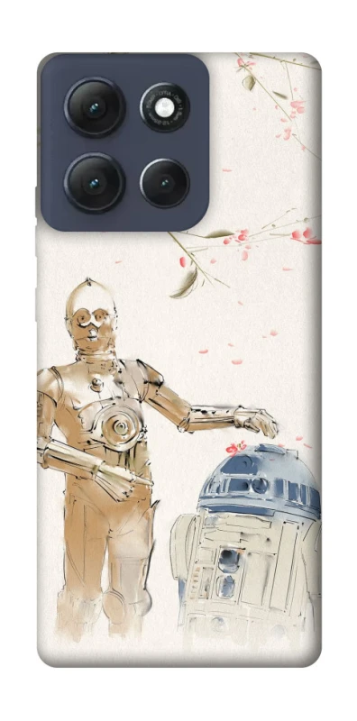 Чохол на Motorola Moto G86 Power Star Wars robots фото 1 з 1