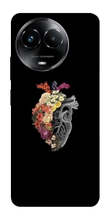 Чехол на Realme C67 4G Heart with flowers фото 1 из 1