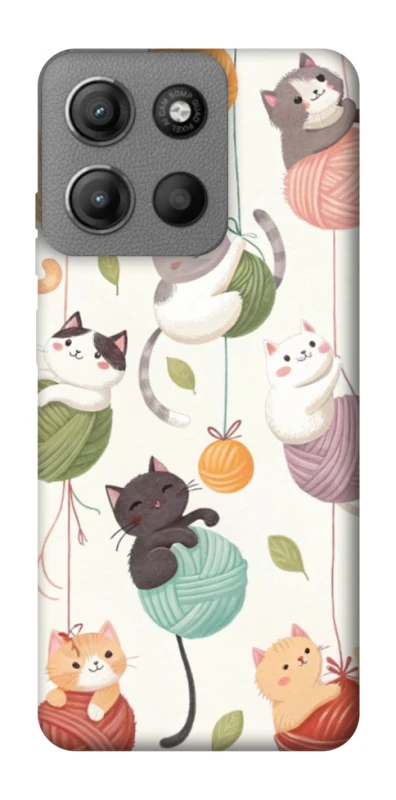 Чохол на Motorola Moto G15 Power Funny Kittens фото 1 з 1