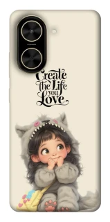 Чохол на Xiaomi Poco C71 Create the life you love фото 1 з 1