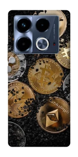 Чохол на Infinix Note 40 4G Many coins v2 фото 1 з 1