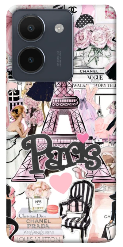 Чохол на Vivo Y36 Fashion collage ver.8 фото 1 з 1