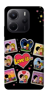 Чохол на Xiaomi Redmi Note 14 5G Love is ver.2 фото 1 з 1