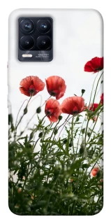 Чехол на Realme 8 Поле маков фото 1 из 1