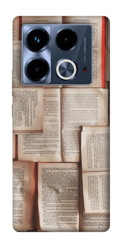 Чохол на Infinix Note 40 4G Книги фото 1 з 1