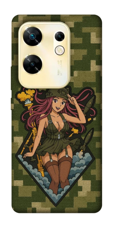 Чехол на Infinix Zero 30 4G Military Waifu фото 1 из 1