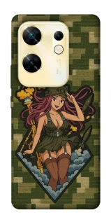 Чехол на Infinix Zero 30 4G Military Waifu фото 1 из 1