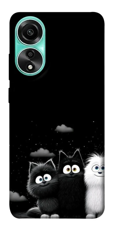 Чохол на Oppo A78 4G Three Cats фото 1 з 1