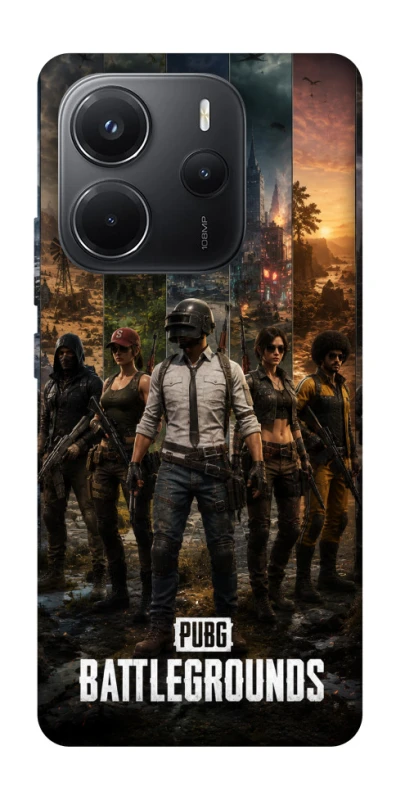 Чехол на Xiaomi Redmi Note 14 4G (Int. version) PUBG фото 1 из 1