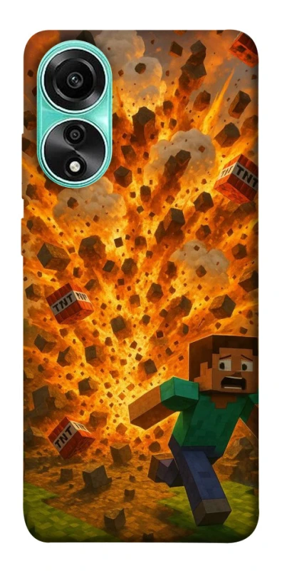 Чохол на Oppo A78 4G Minecraft v7 фото 1 з 1