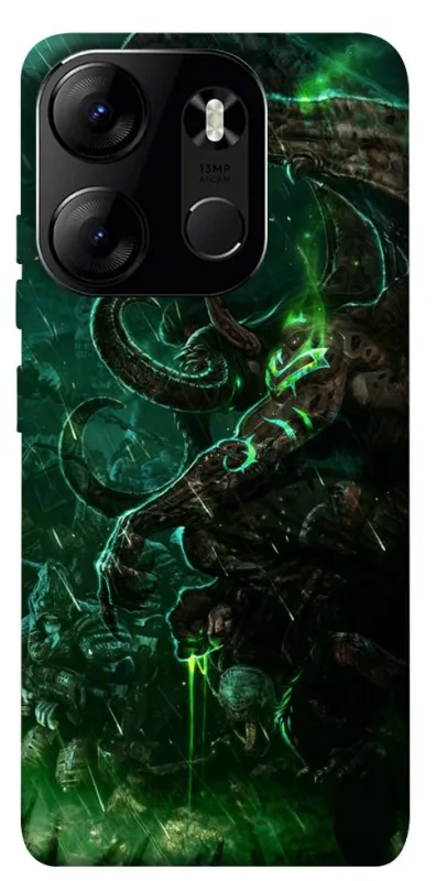 Чохол на Tecno Spark Go 2023 Warcraft Illidan v2 фото 1 з 1