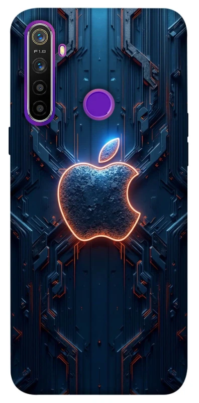 Чохол на Realme 5 Apple logo ver.1 фото 1 з 1