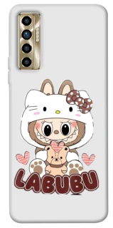 Чохол на TECNO Camon 17P Hello Kitty Labubu фото 1 з 1