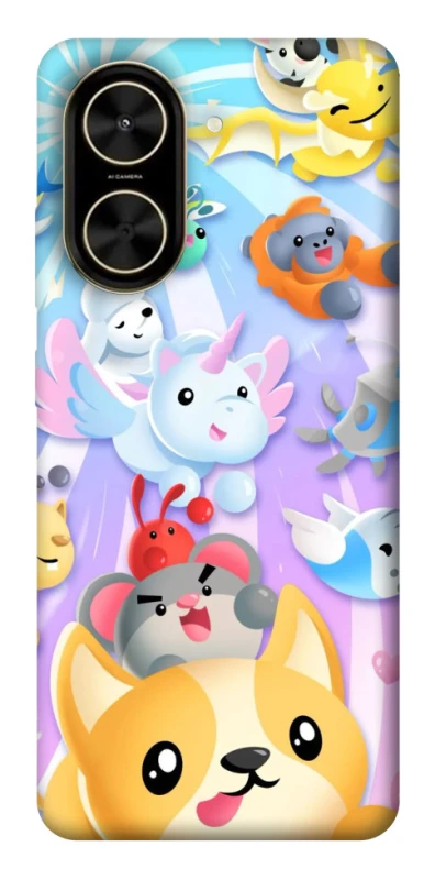 Чехол на Xiaomi Poco C71 Adopt Me Rainbow Pet Parade фото 1 из 1