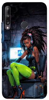 Чохол на Huawei P40 Lite E Cyber girl фото 1 з 1