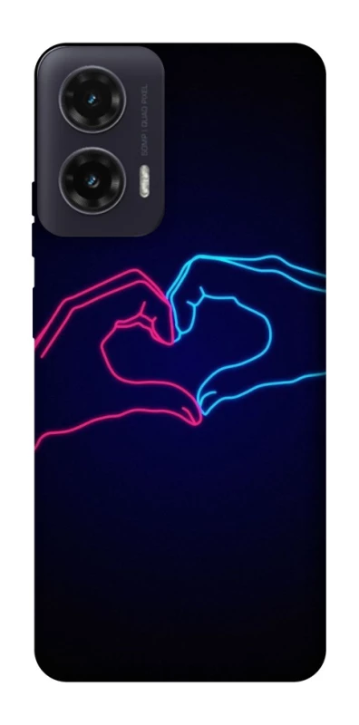 Чохол на Motorola Moto G35 Neon love фото 1 з 1