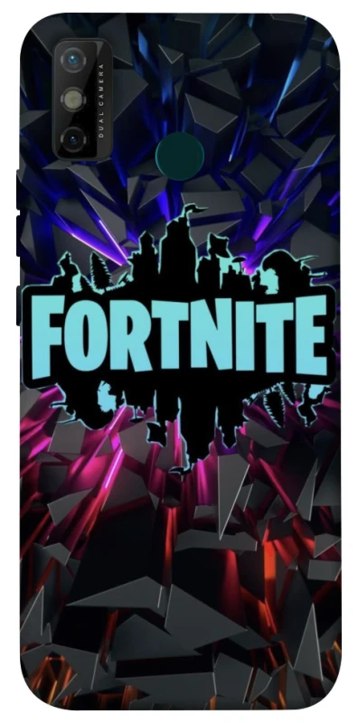 Чохол на TECNO Spark 6 Go Fortnite logo ver.3 фото 1 з 1